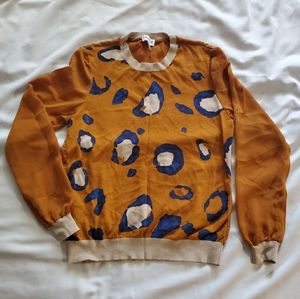Jaguar print sweater